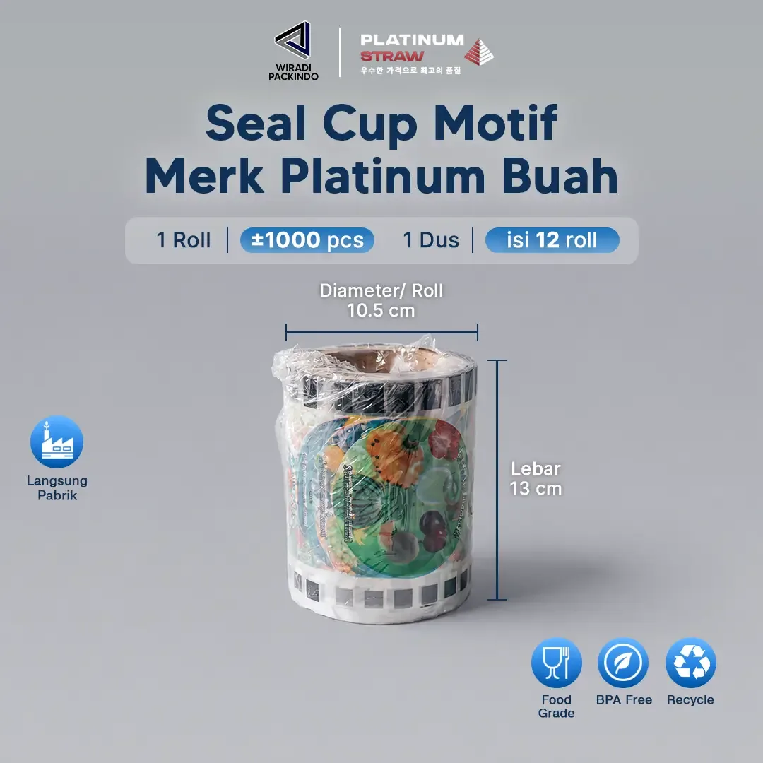 Seal Cup isi ±1000 pcs