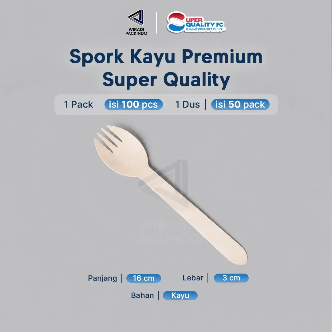 Alat Makan Kayu Sekali Pakai