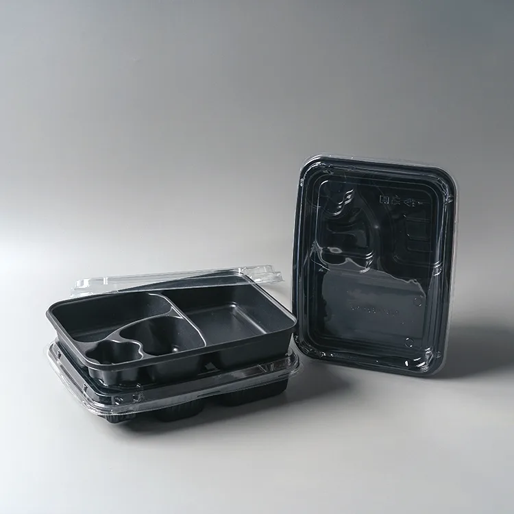 Mika Bento Hitam Sekat