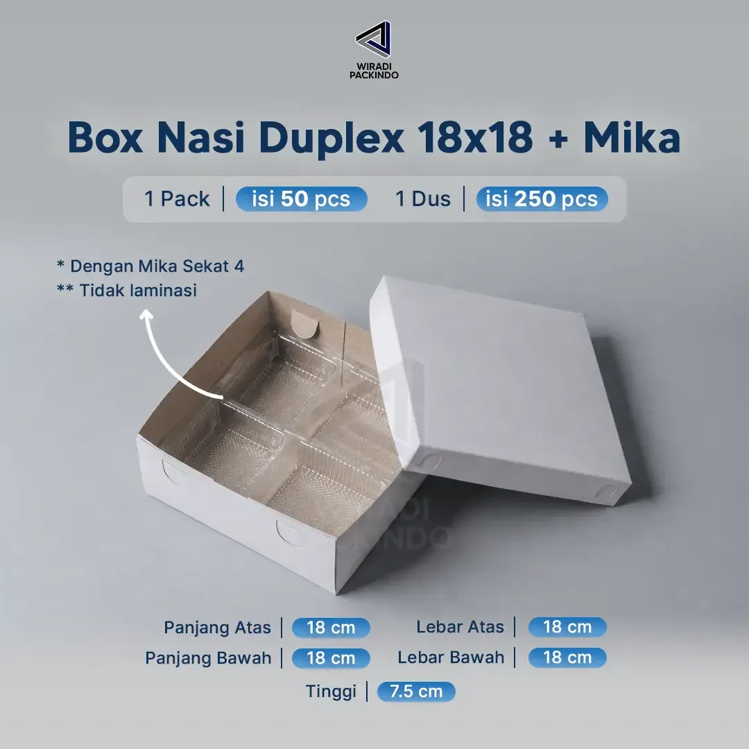 Dus Nasi Duplex 18x18 cm