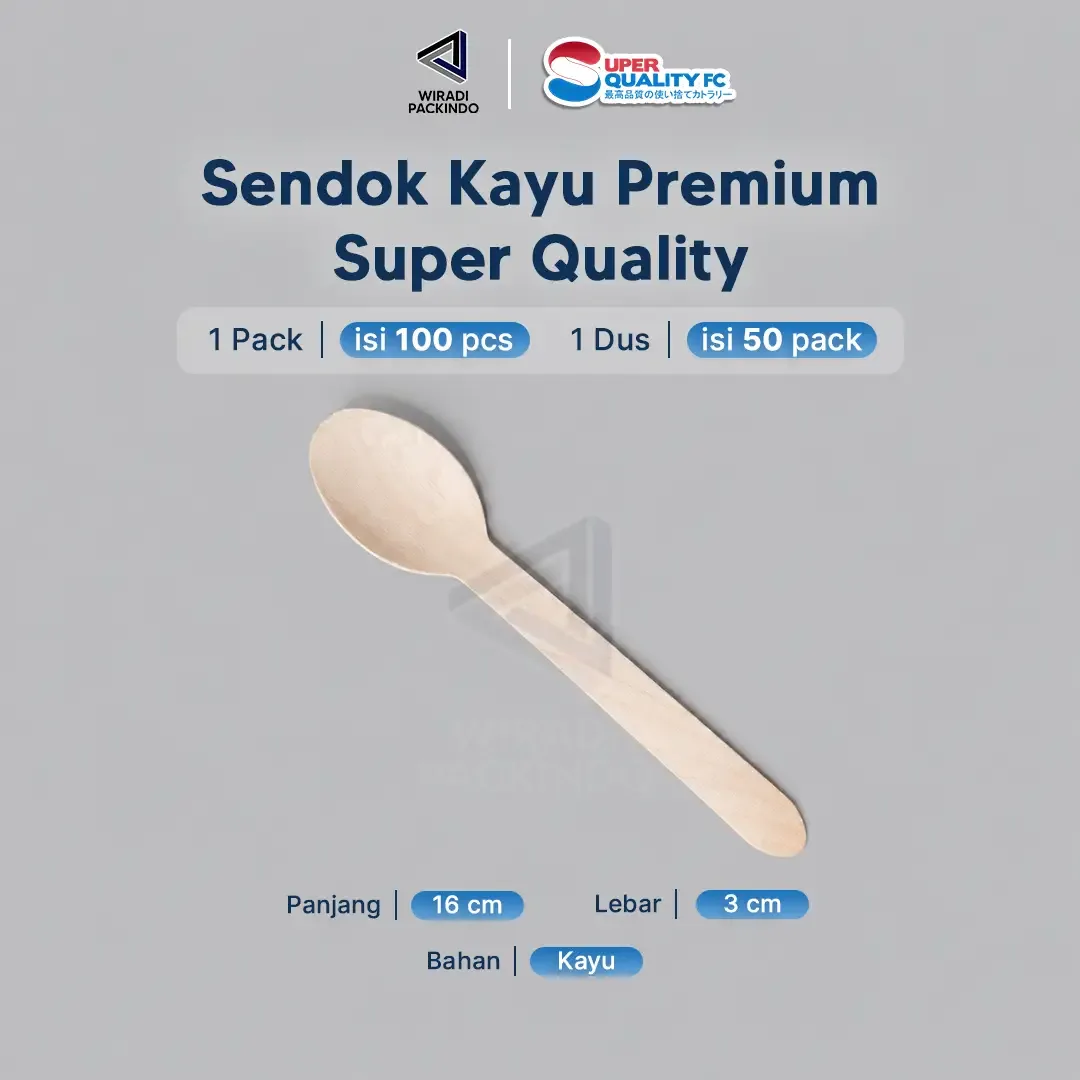 Alat Makan Kayu Sekali Pakai