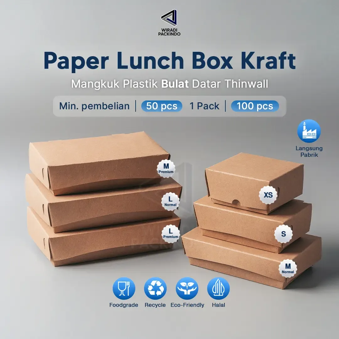 Paper Lunch Box Lembaran