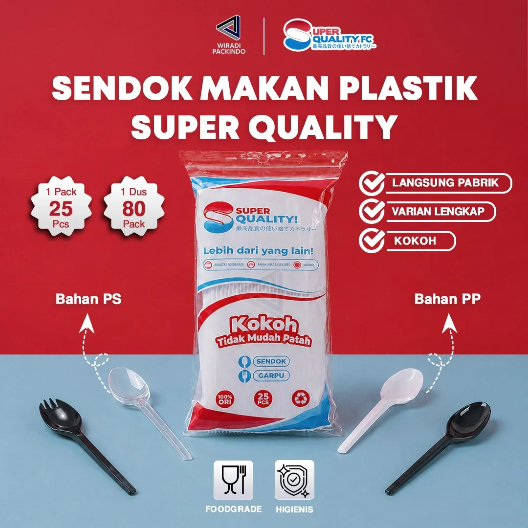 Sendok Makan 25 Pcs Super Quality