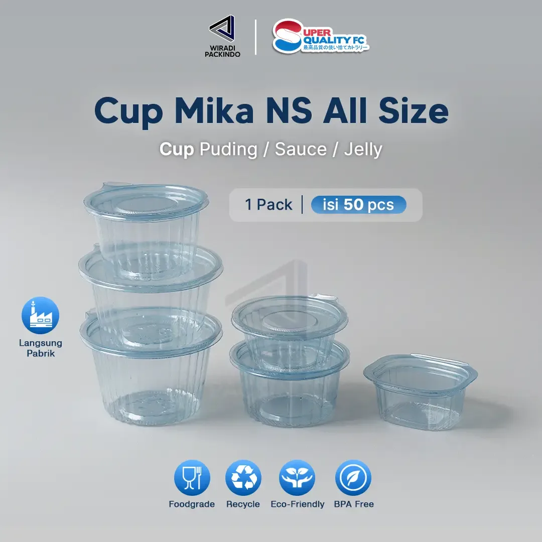 Cup Mika Sauce/Puding