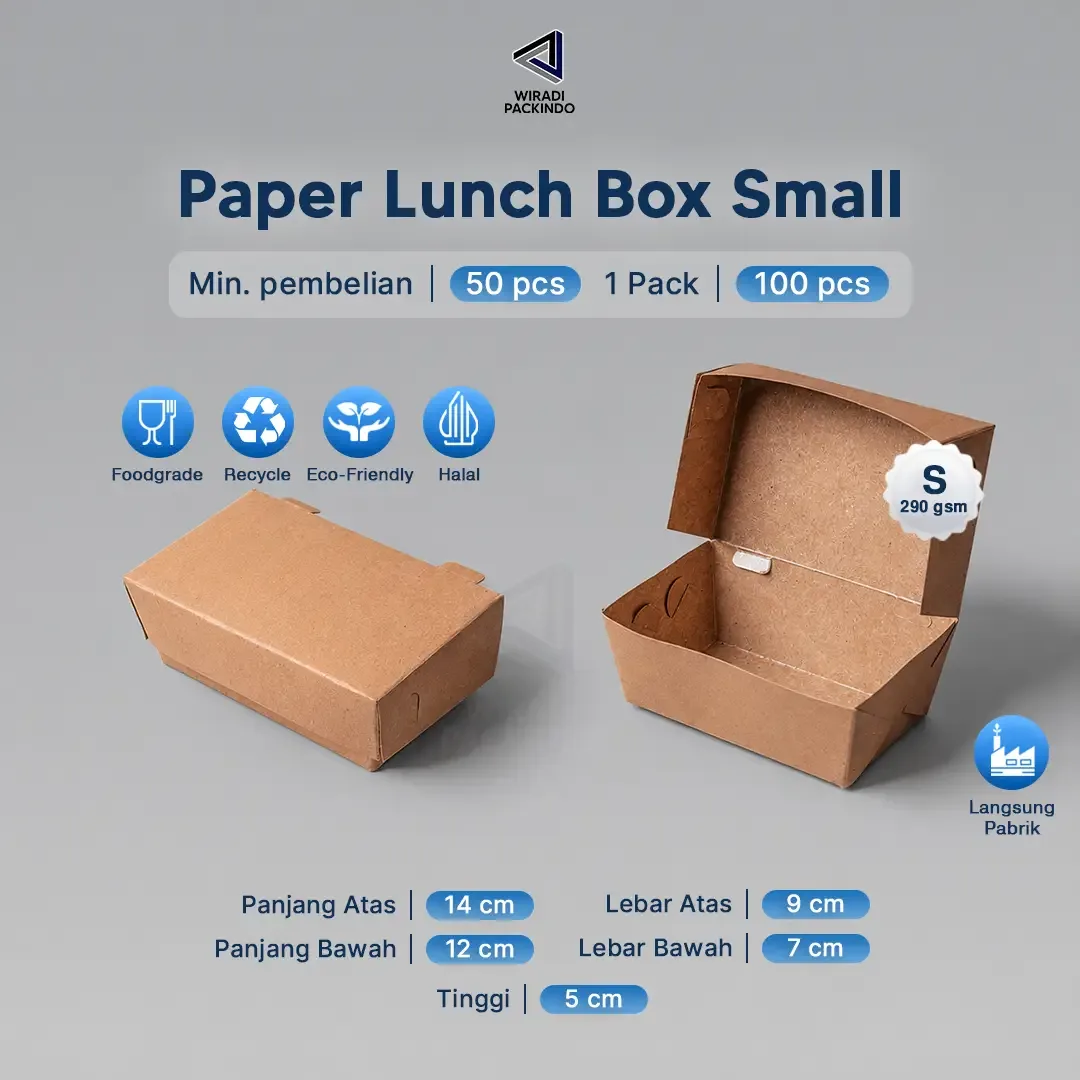 Paper Lunch Box Lembaran
