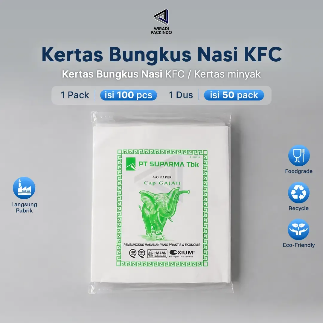 Kertas Bungkus Nasi KFC